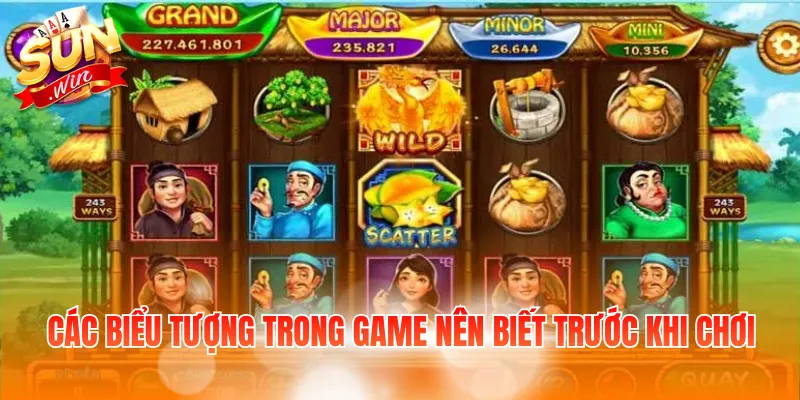 Các biểu tượng trong game nên biết trước khi chơi