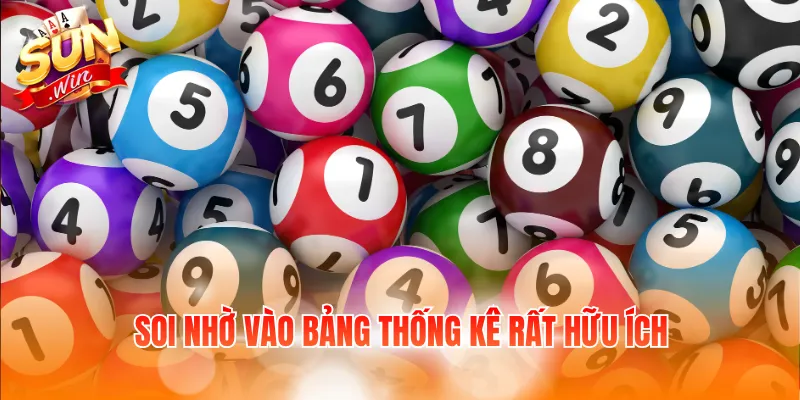 Soi nhờ vào bảng thống kê rất hữu ích